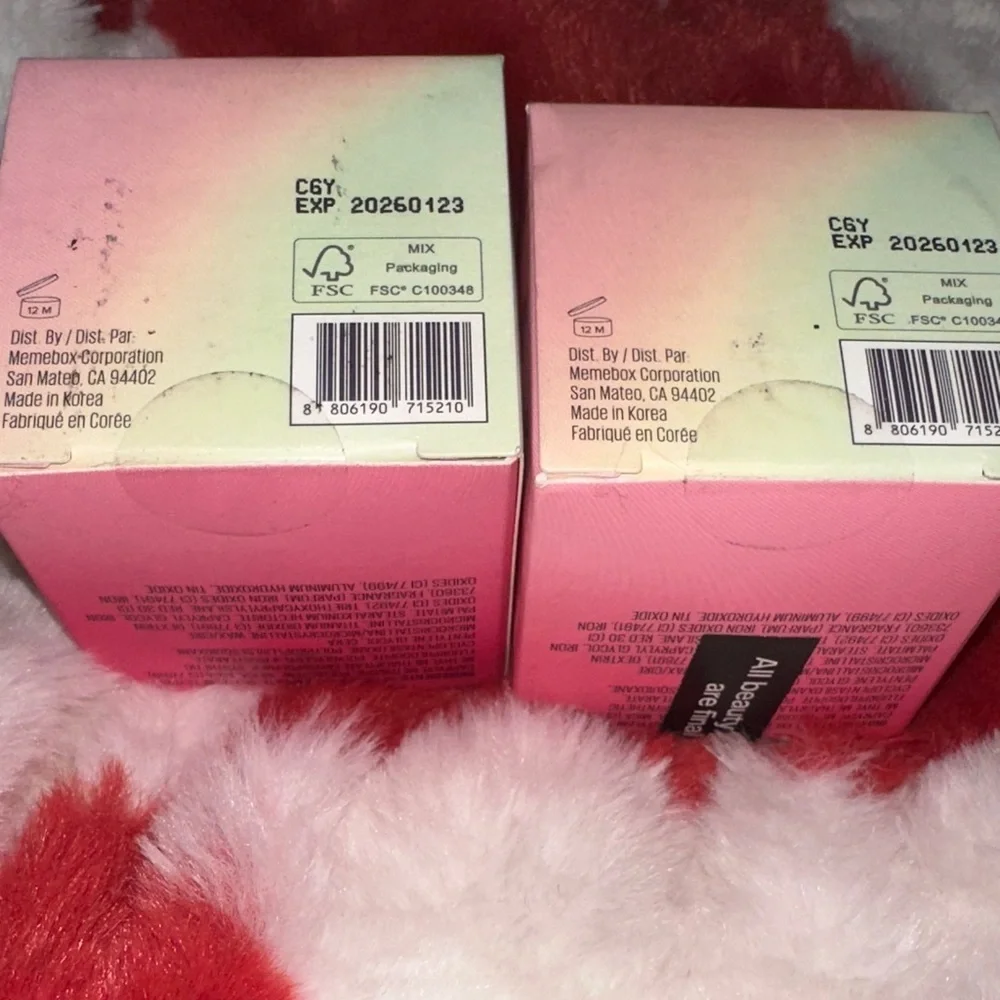 2 NIB Kaja Cheeky Stamp Blendable Blush - Bossy